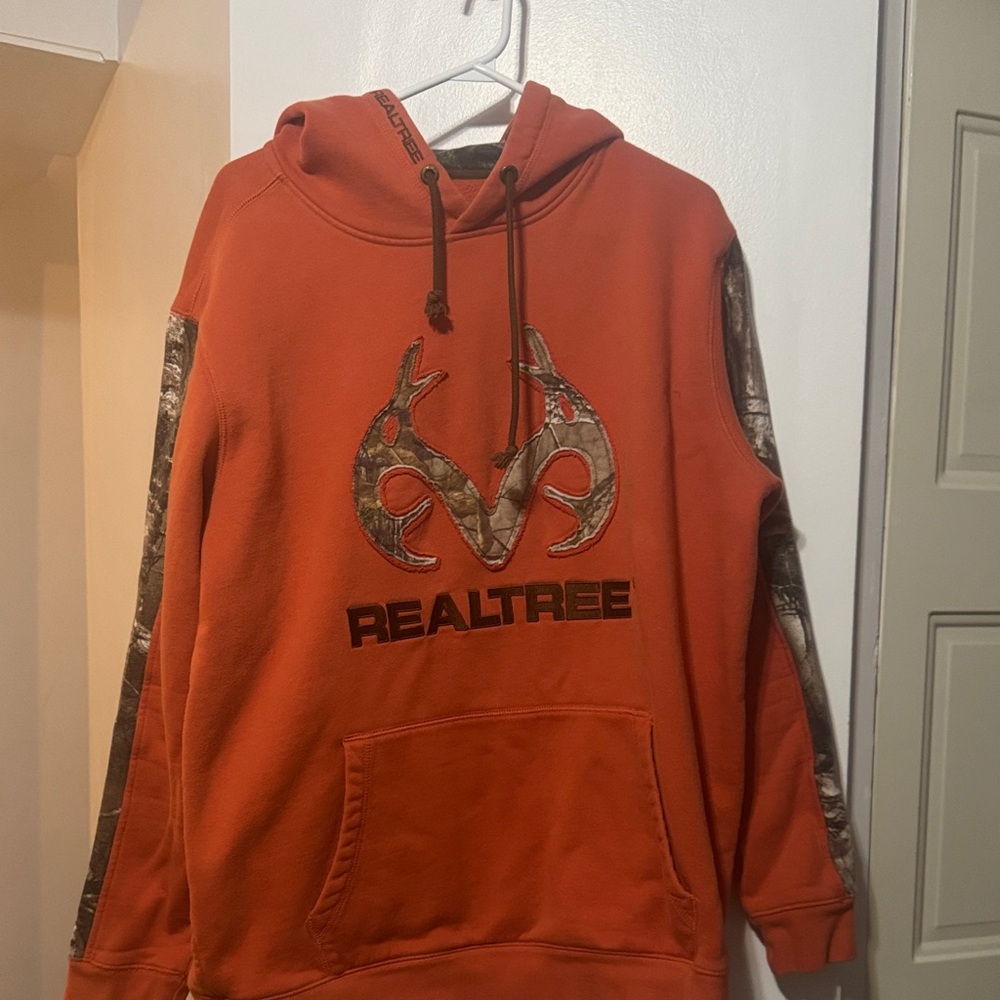 5 for $30 Realtree Men's Orange Camo Hoodie